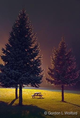 Park At Dark_01774-6.jpg - Photographed along the Rideau Canal Waterway at Smiths Falls, Ontario, Canada.